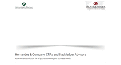 Desktop Screenshot of blackledger.com